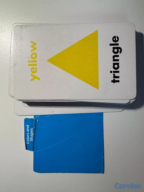 juguetes - tarjetas de aprendizaje, 324 tarjetas 56c/u. 6