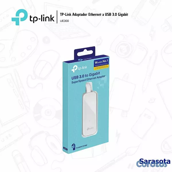 accesorios para electronica - TP-Link Adaptador Ethernet a USB 3.0 UE300 2