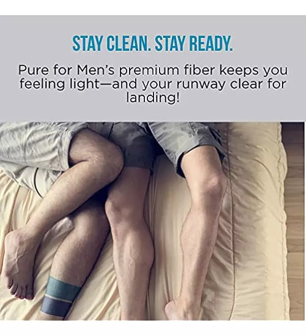 Salud y Equipamiento Médico - Pure For Men - El Suplemento De Fibra De Limpieza Vegana 60 4