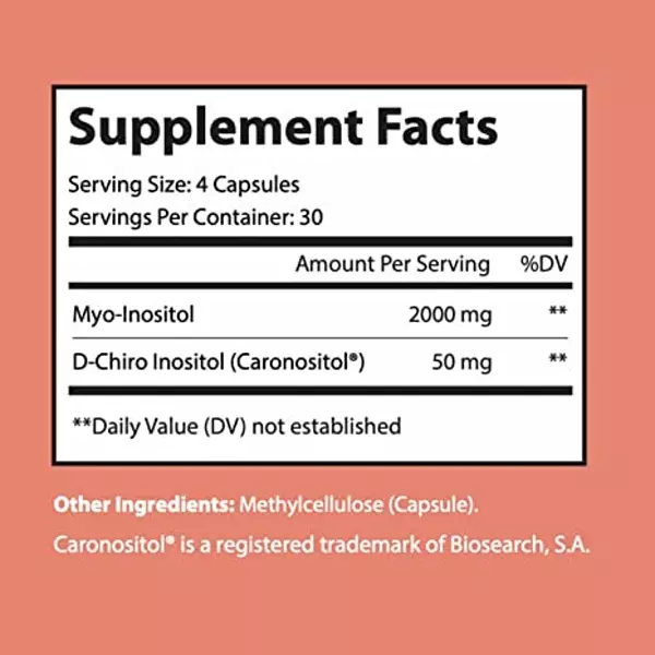 Salud y Equipamiento Médico - Inositol 120caps - Nutriumph 2