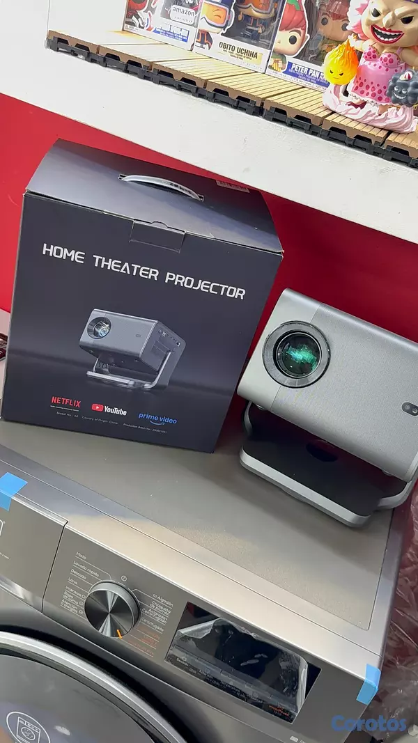 otros electronicos - 📽️🔥 Proyector Voplls 4K – Cine en casa como nunca 5