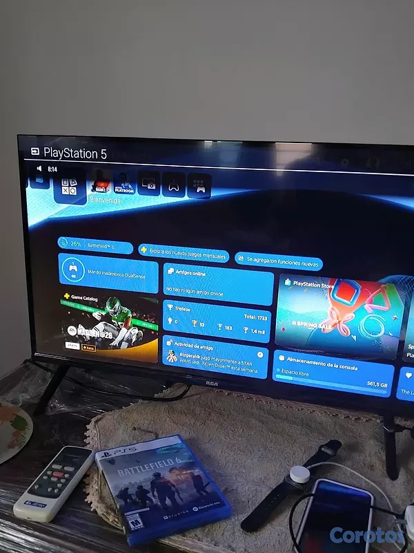 consolas y videojuegos - Playstation 5 Fat 825g negro versión disco como nuevo
Aut san isidro 2