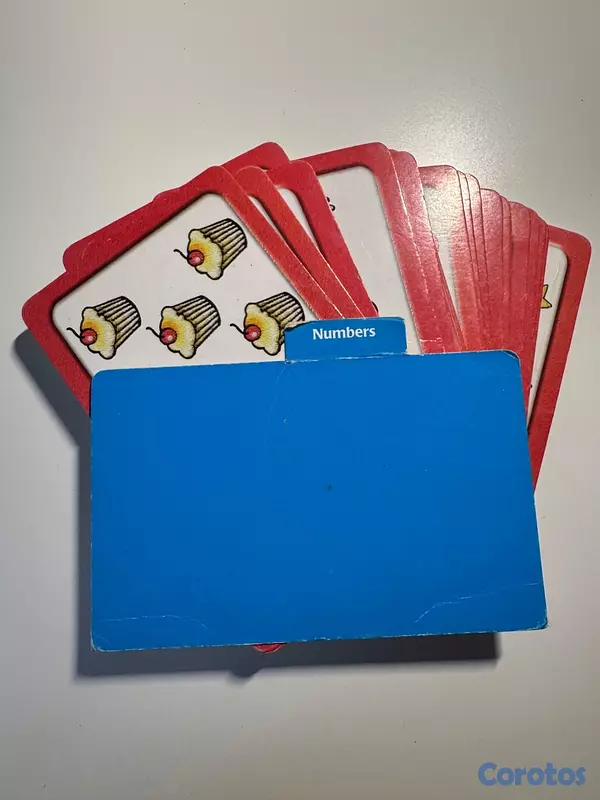 juguetes - tarjetas de aprendizaje, 324 tarjetas 56c/u. 3