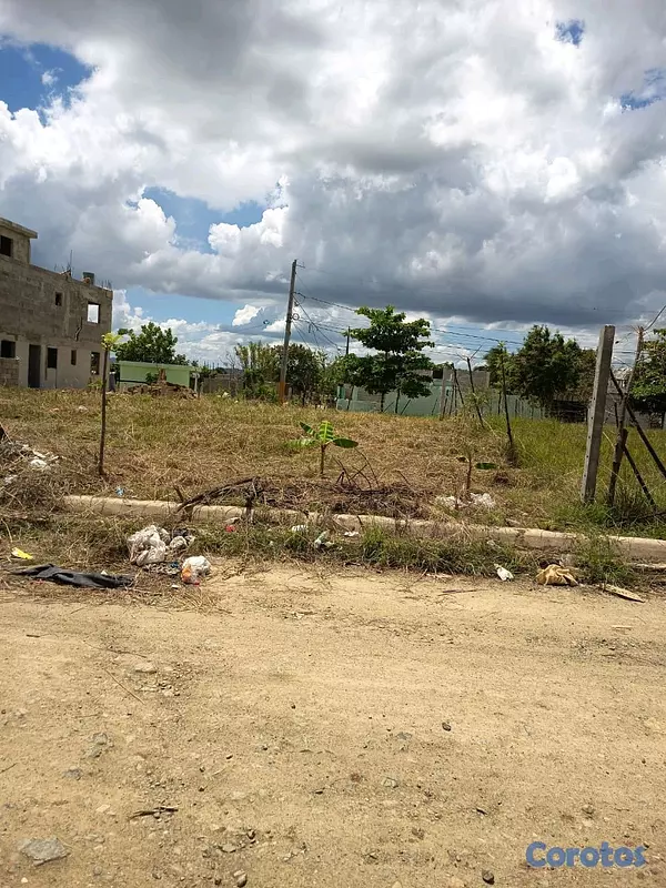 solares y terrenos - venta de terreno 200 mtrs cuadrados con papeles, los alcarrizos, satelite  5