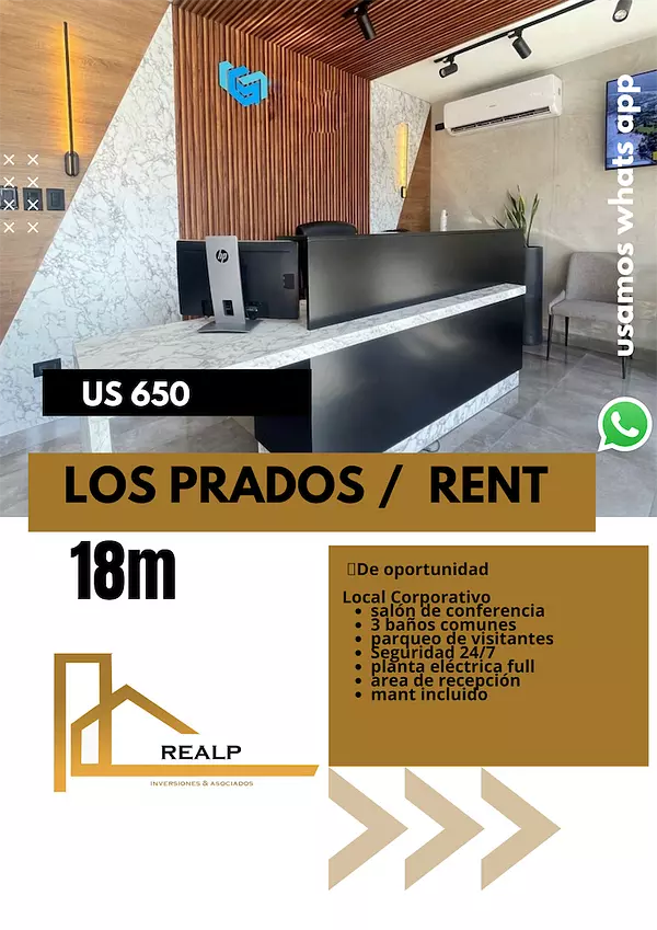 oficinas y locales comerciales - Local corporativo Prados 1