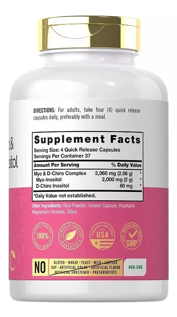 Salud y Equipamiento Médico - Mio-inositol Y D-chiro Inositol 2
