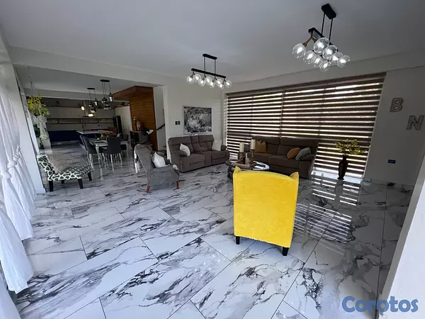 casas vacacionales y villas - Villa en Venta en Jarabacoa, complejo cerrado cerc 2