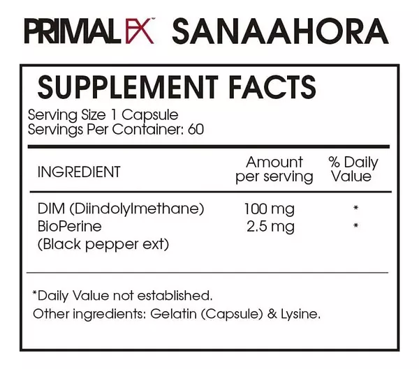 Salud y Equipamiento Médico - Diindolyl 125mg 60 Cap Primalfx 2