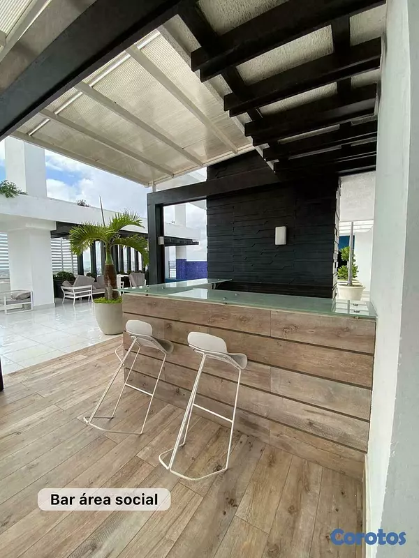 apartamentos - Cacicazgos Apartamento para Ejecutivo excelente ambiente, Amueblado Moderno 4