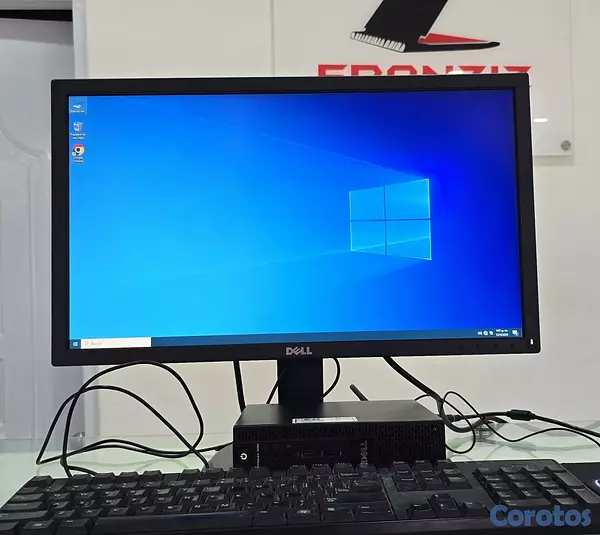 computadoras y laptops - combo Monitor Dell 23 Pulg y mini CPU Dell Core i5 Ram 8gb Disco 256gb SSD  2