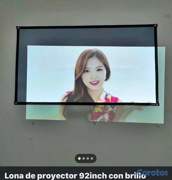 decoración y accesorios - venta de pantalla o lona de proyección 2