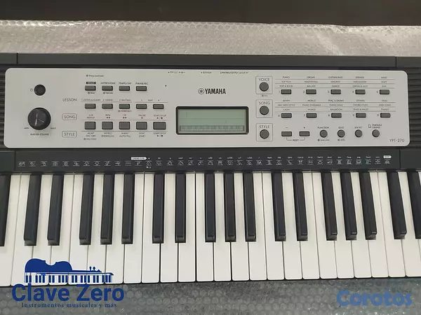instrumentos musicales - PIANO YAMAHA YPT 270 5 OCTAVAS !!EXCELENTE ESTADO! 2