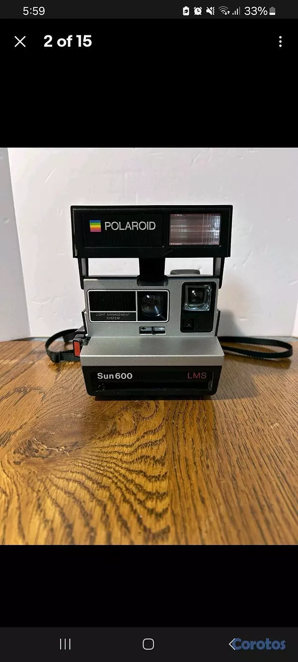 camaras y audio - venta cámara polaroid 1983, buenas condiciones, funcional.  2