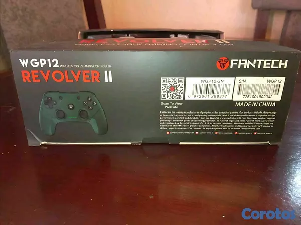 consolas y videojuegos - Control Gamer Fantech WGP12 Revolver II – Como nuevo. 3