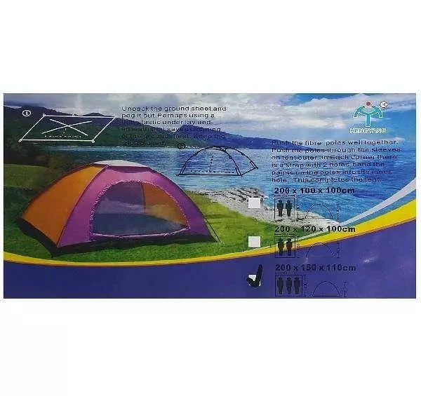 Artículos Deportivos - Casa De Campaña Para 3 Personas, Carpa, Camping, acampar tienda 3
