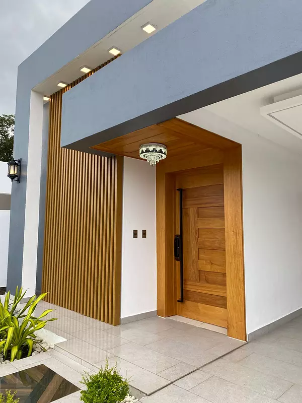 casas - Moderna Casa de Venta en Proyecto Cerrado, Gurabo 2
