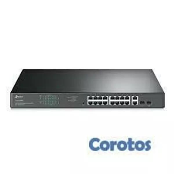 computadoras y laptops - SWITCH 18 PUERTOS TP-LINK   18 PUERTOS Y 16 POE+ 2