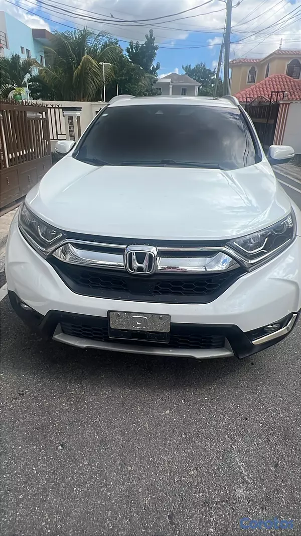 jeepetas y camionetas - CR-V blanco perla 30,600 millas  7
