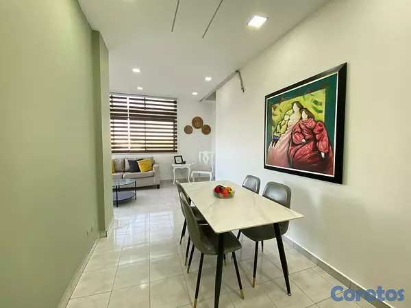 apartamentos - Apartamento amueblado de 2 habitaciones con vista  3