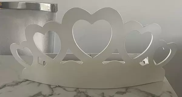 muebles - Corona y mosquitero de madera para cuna.  3