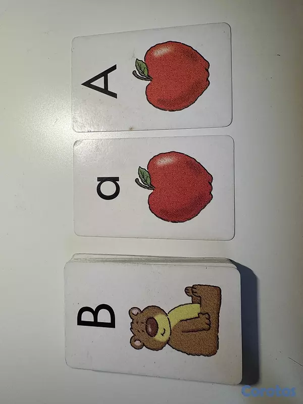 juguetes - tarjetas de aprendizaje, 324 tarjetas 56c/u. 4