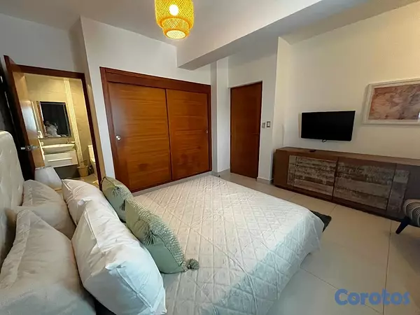apartamentos - Apartamento en Alquiler en Piantini Amueblado de U 5