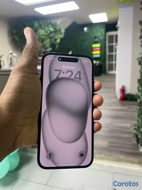 celulares y tabletas - iphone 15 256GB TURBOSIM 2
