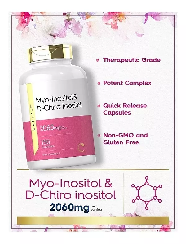 Salud y Equipamiento Médico - Mio-inositol Y D-chiro Inositol 3