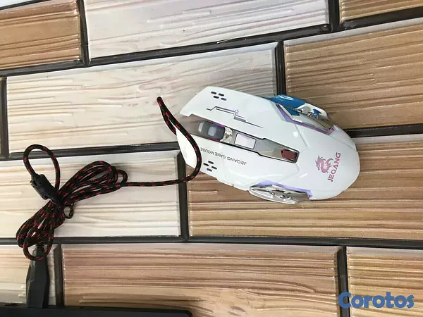 otros electronicos - Mouse Gaming JM - 520 RGB USB Luz Led Multicolor
 5