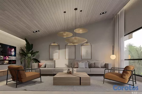 casas vacacionales y villas - villa de lujo en casa de campo la Romana casi lista 1,300mt República Dominicana 5