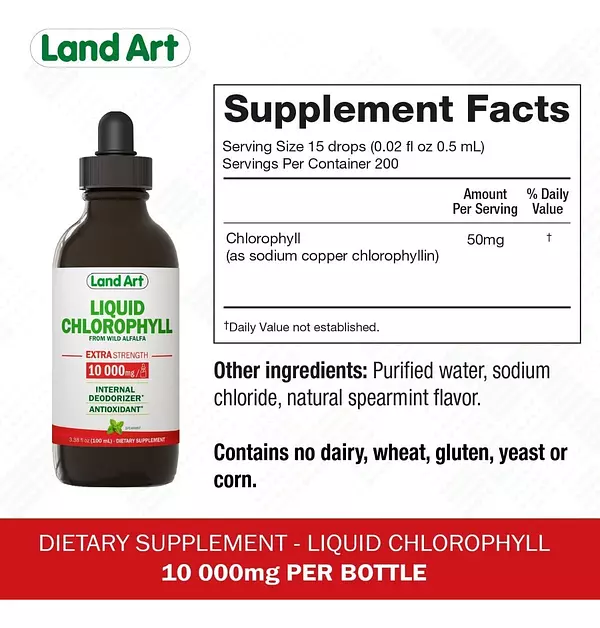 Salud y Equipamiento Médico - Clorofila Land Art 50 Mg 2