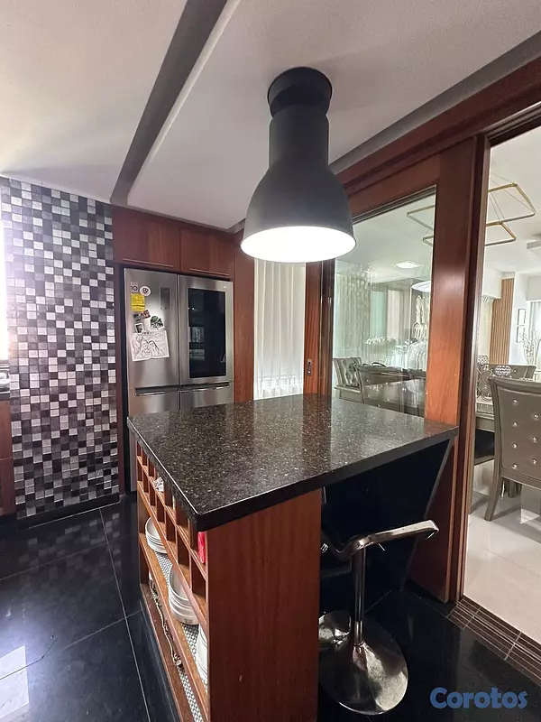 cocina - NEVERA LG,ESTUFA ELITE MESETA,EXTRACTOR KITCHEN PR 6