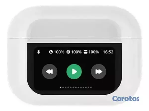 camaras y audio - Audífonos Inalámbricos A9 Pro Bluetooth Con Pantalla LED 2