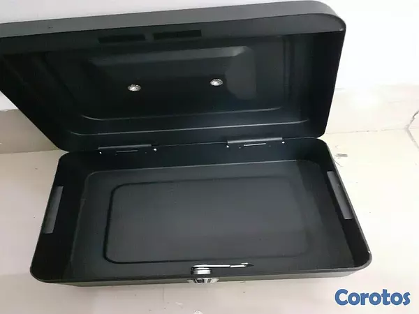 decoración y accesorios - Cajon de dinero y moneda con llave 20 cms 4