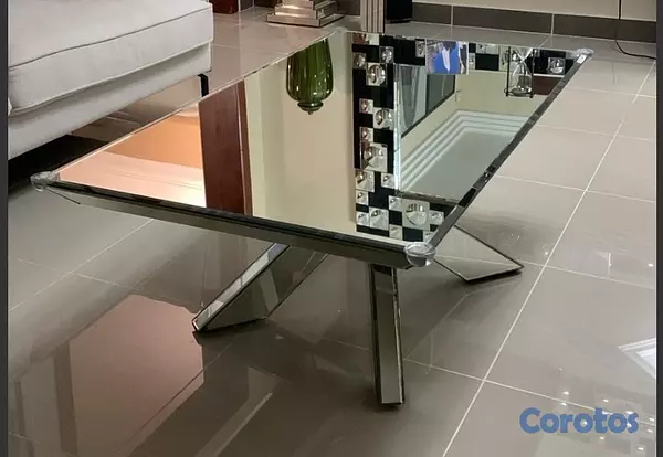 decoración y accesorios - Se vende centro de mesa con repisa y esquineros 4