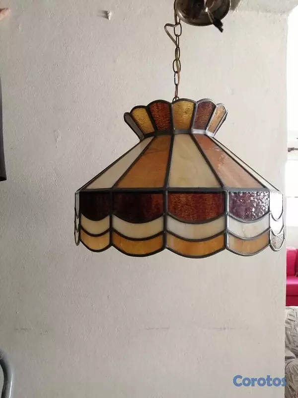 decoración y accesorios - Lampara de techo tipo Tiffany