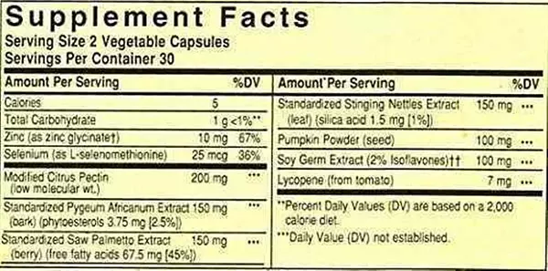 Salud y Equipamiento Médico - Prostate Support Golds Specific Solgar 60 Caps Prostata 5