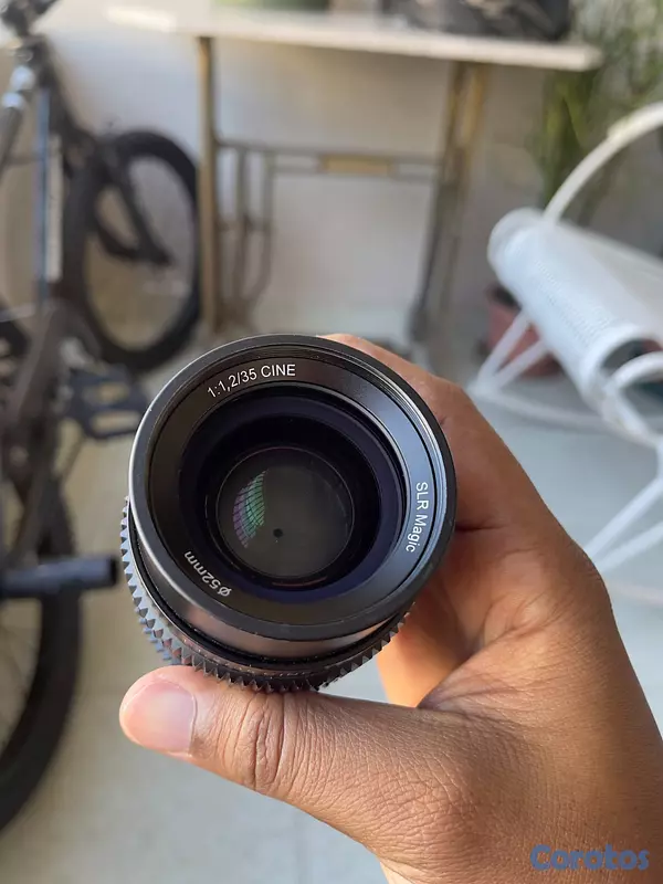 camaras y audio - Lente SRL MAGIC CINE para camara sony  4