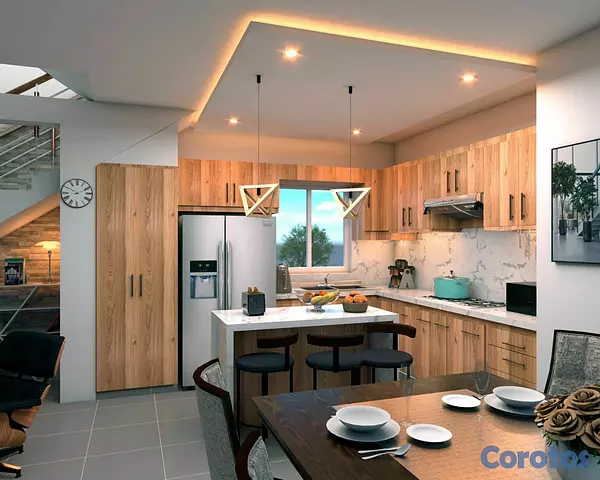 casas - Venta de Casas 3 niveles , Avenida Ecológica Santo 1