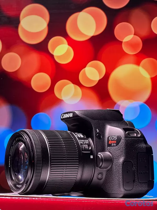 camaras y audio - Camara Canon T4i Pantalla Touch Video Full HD  2