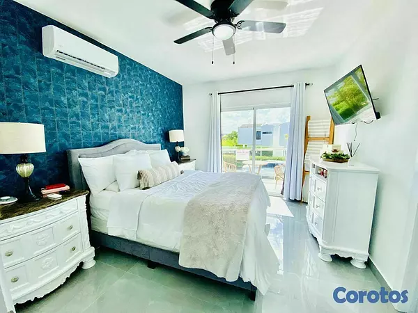 casas vacacionales y villas - Villa en venta en vista cana  10