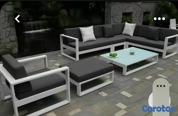 decoración y accesorios - MUEBLES DE TERRAZA EN HIERRO GALVANIZADO 4