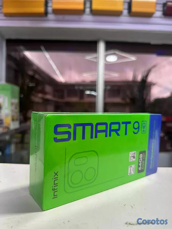 celulares y tabletas - SMARTPHONE INFINIX SMART 9 64GB - JACOBO SOLAR