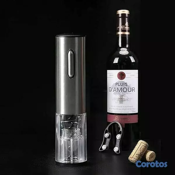cocina - DESTAPADOR DE BOTELLA DE VINO RECARGABLE‎ 5