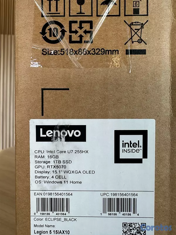 computadoras y laptops - LENOVO LEGION 5i GEN 10 OLED 165Hz Ultra 7 255HX 16GB RAM 1TB SSD RTX-5070 8GB 2