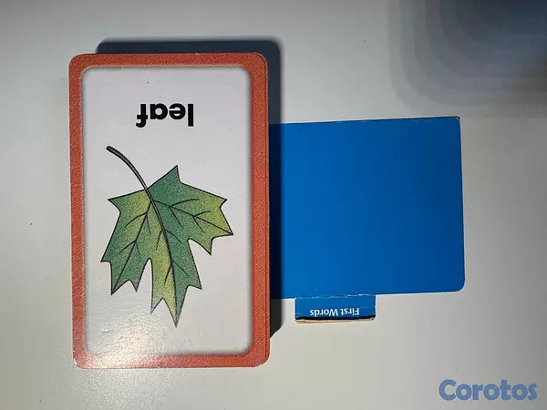 juguetes - tarjetas de aprendizaje, 324 tarjetas 56c/u. 7