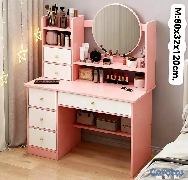 decoración y accesorios - Tocador *(Vanity)* de madera  2