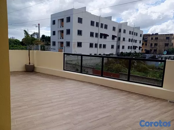 apartamentos - venta de apartamento 4ta con terraza de 158mts autopista de San Isidro 5
