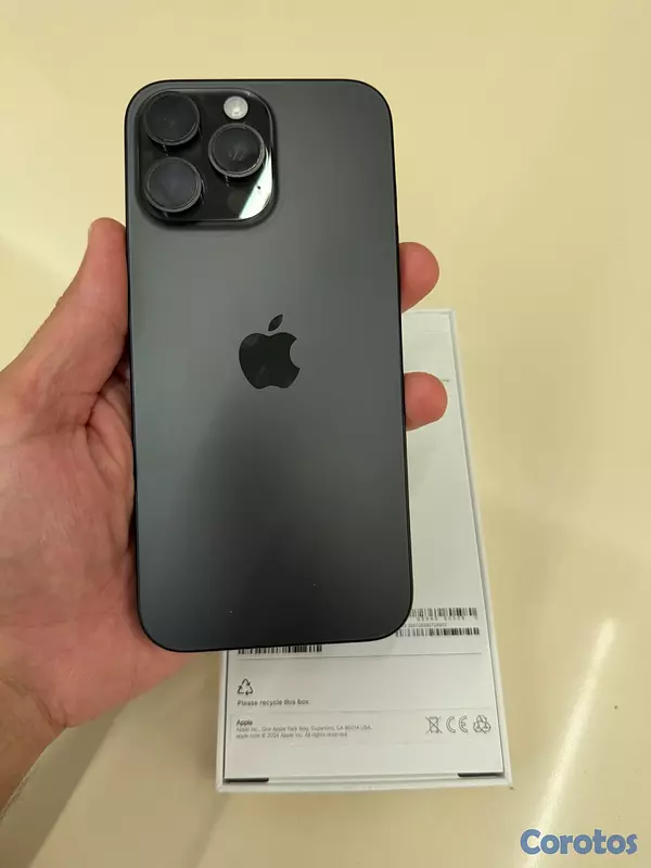 celulares y tabletas - iPhone 16 Pro Max 512GB Black Titanium 4