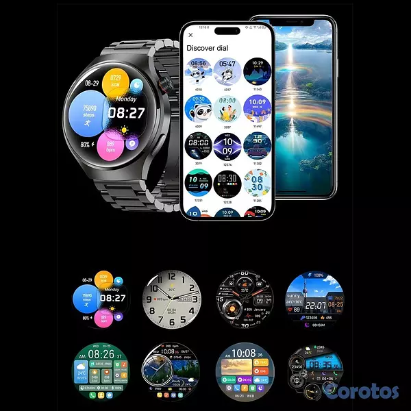 joyas, relojes y accesorios - ⌚ Smartwatch – Pantalla HD - NFC - Llamadas y Corr 3